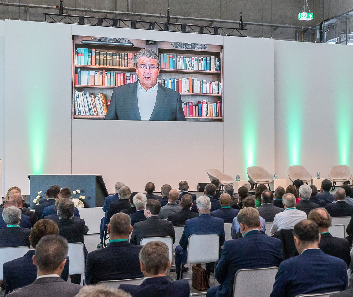 Keynote von Sigmar Gabriel auf der Internationalen Wilo Industrie Konferenz 2022.